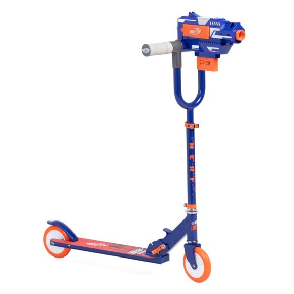 NERF Blue/Orange Dart Blaster Scooter 2.0 - Picture 1 of 1